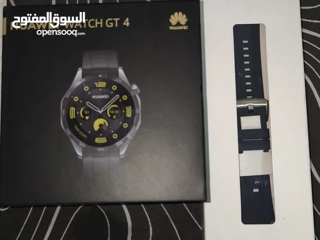 ساعة هواوي واتش جي تي 4 46 مم Huawei watch gt 4 46mm بحالة جيدة جدا تعتبر جديده
