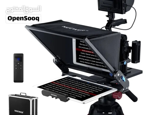 AUTO Q Neewer X17 II Teleprompter – تليبرومبتر  ملقن نصون احترافي 17 إنش