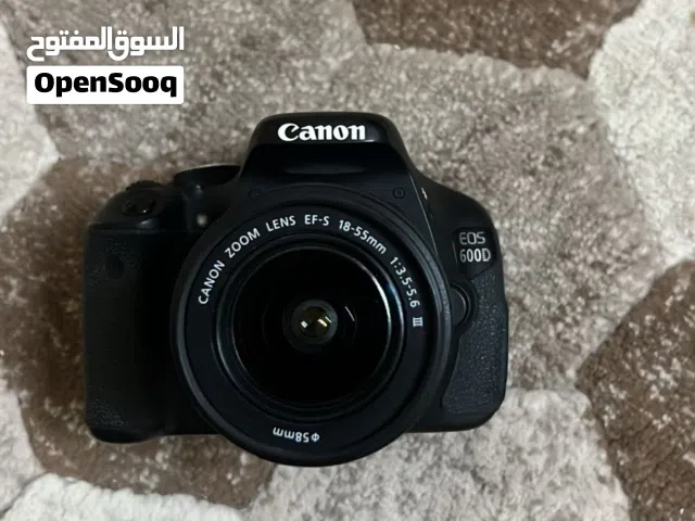 فرصة للمصورين: كانون 600D نظيفة جداً مع عدستين وإكسسوارات كاملة بسعر لقطة تم تخفيض السعر
