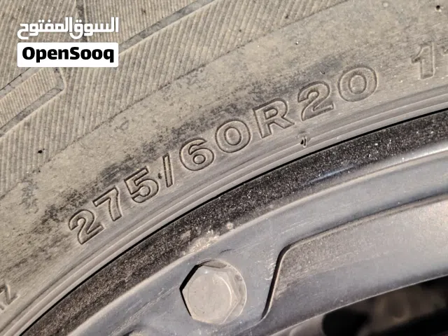 4 تواير مقاس 20 نظيفات