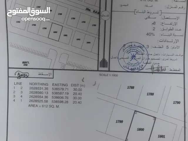 Residential Land for Sale in Al Batinah Suwaiq