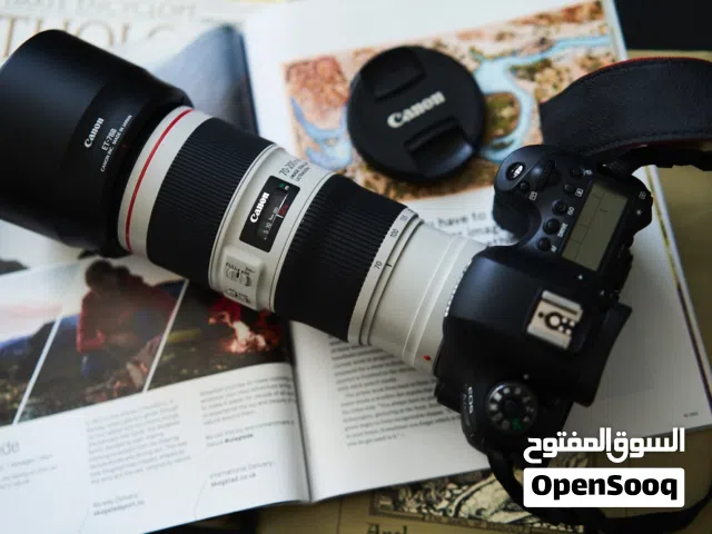 Canon 6D مع عدساتها