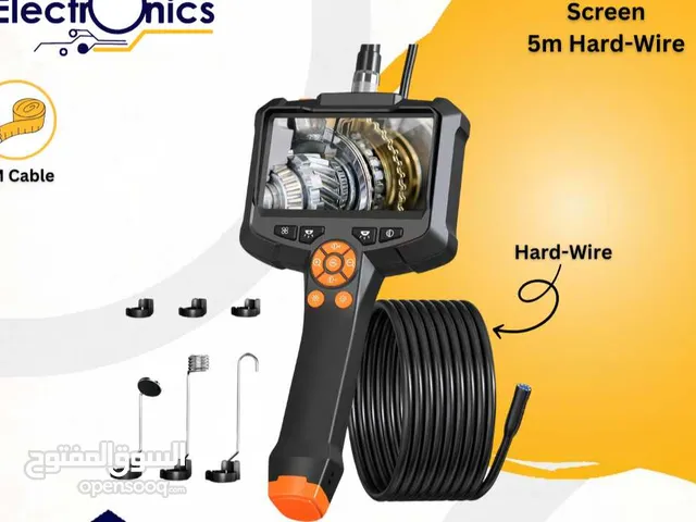 كاميرا على سلك بطول 5 متر مع شاشة Endoscope 5M with Screen Hard Wire
