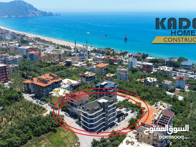 2+1 Duplex with the amazing sea and Alanya castle view