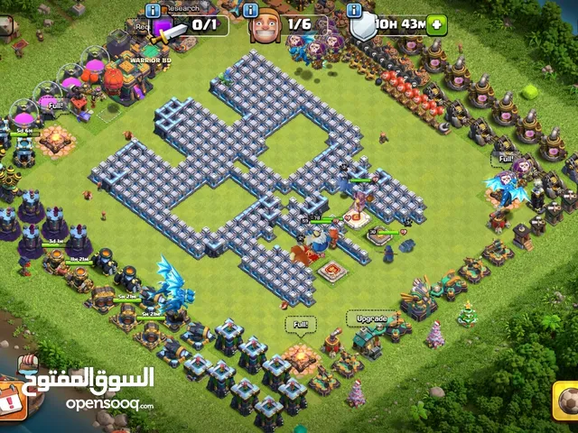 CLASH OF CLANS TH14 ACCOUNT FOR SELL