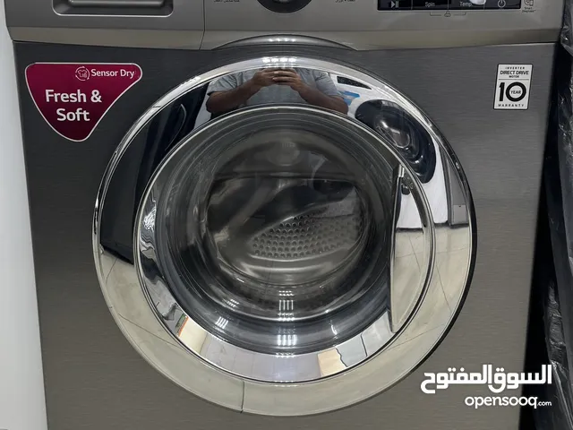 LG full dry 8/5 kg washing machine new condition with warranty and free delivery