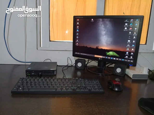 كمبيوتر مستعمل شبه جديد للبيع مستعجل (قابل للتفاوض)
