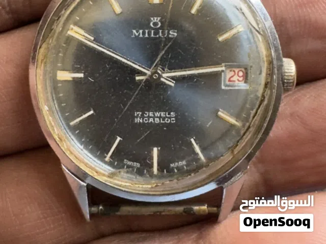 ساعه MILUS نادره من 1970 بحاله جيده