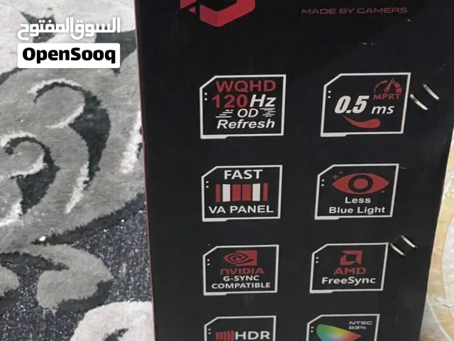 34" MSI monitors for sale  in Al Batinah