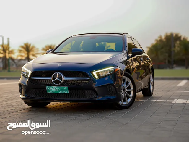 مرسيدس بنز A220 ازرق داخل بيج موديل 2021 نظيف جداً