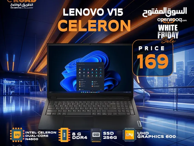 لابتوب لينوفو آيديا باد   LENOVO IDEAPAD CELERON فقط ب169دينار  عروض الجمعة البيضاء