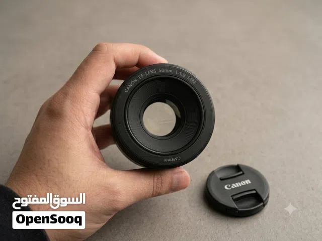 للبيع عدسة كانون: Canon EF 50mm f/1.8 STM، بحالة ممتازة وشبه جديدة وخالية تمامًا من أي عيوب