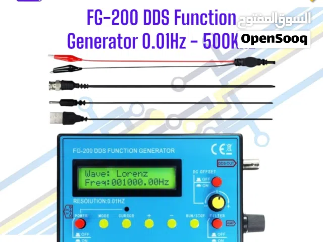 FG-200 DDS Function Generator 0.01Hz - 500KHz