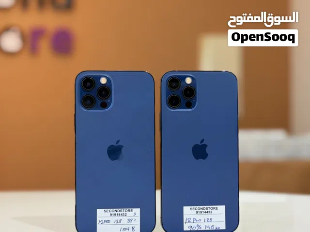 Used Apple iPhone 12 Pro in Blue - 128 GB Storage, Excellent Condition