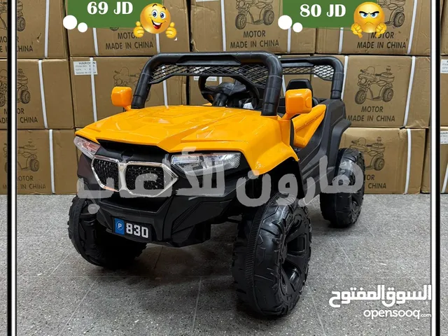 سياره ( جامبو ) 4 دبل ماتور تناسب من عمر 1 الي 7 سنوات حسب حجم الطفل .
