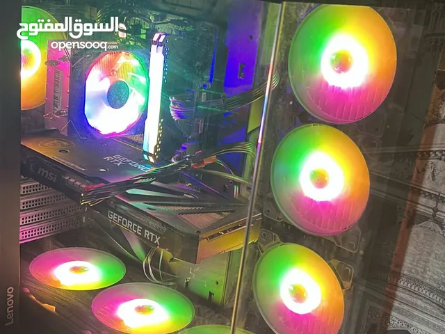 للبيع سيت اب بي سي 3060 - 12 GB .. جاهز قوي الألعاب و عليه ويندوز 11 اصلي