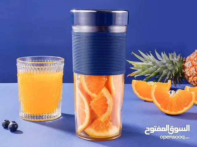 خلاط محمول Juicer Plastic Blade Travel Fruits Extractor With Cup