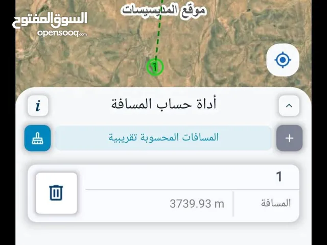 قطعه ارض للبيع في الموقر حوض المديسسات الوسطاني بل قرب المدينة الجديدة تبعد عن طريق الرئيسي 3 كيلو م