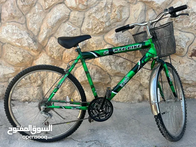 دراجة هوائيه  ياباني وكالة مستعمل اقل من شهرين نمرة 26