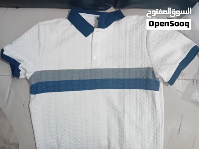تيشيرت رجالي ابيض فخم
