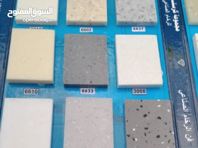 تفصيل رخام صناعي كونترات طولت رخام صناعي كونسوا أسطح رخام صناعي للمطابخ والكونترات