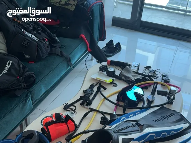 Full Scuba Diving kit with computer/transmitter new used on few dives