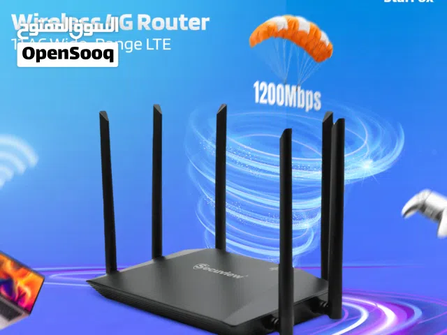 Secuview 11ac 1200Mbps Wireless 4G LTE Router