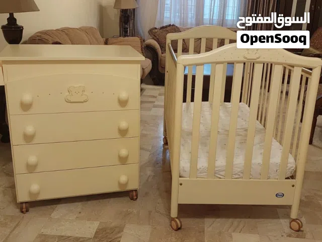 طقم أطفال فاخر PALI إيطالي -سرير + خزانة مع حوض استحمام