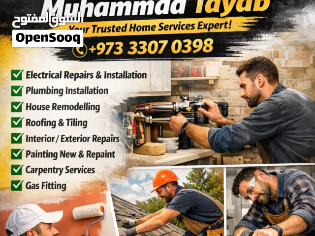 Professional House & Apartment Painting Service in Bahrain  Interior & Exterior