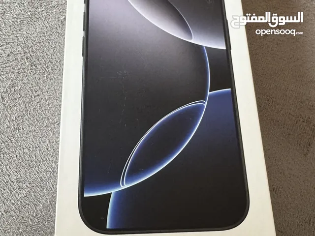 ايفون 16 برو 256gb جديد اللون الأسود