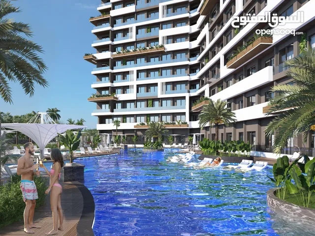 45 m2 1 Bedroom Apartments for Sale in Antalya Other