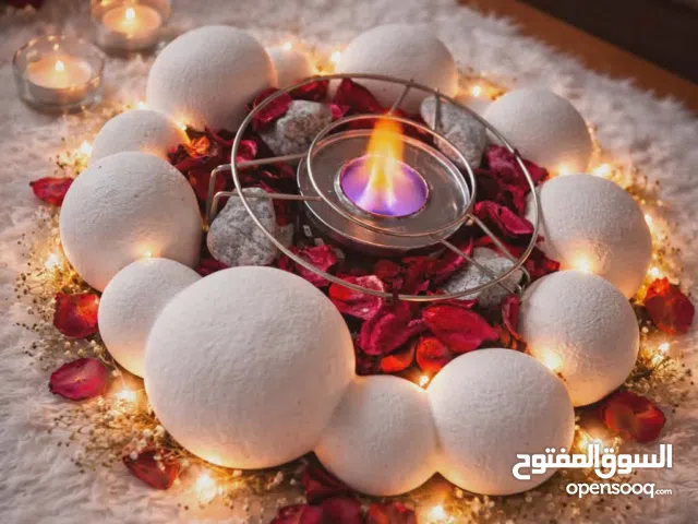 قطعة اثاث مع شعلة