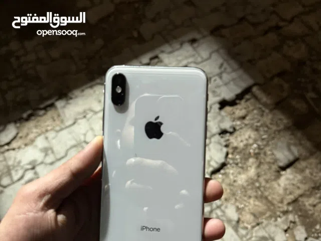 ايفون اكس ماكس جهاز مبدل بي بطارية اصلية  نسبتها 100 + شاشة ومتوقفة بي الفيس ايدي