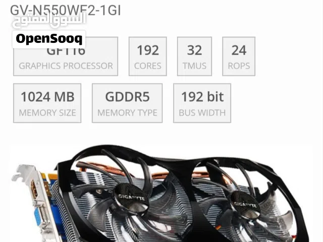 Gpu gigabit gtx 550 ti