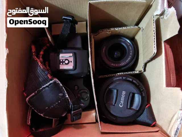كاميرا كانون m50  وياهة 3 عدسات مكاني بغداد الدورة