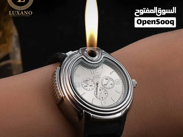 ولاعة غاز على شكل ساعة يد – القوة والأناقة في جهاز واحد!