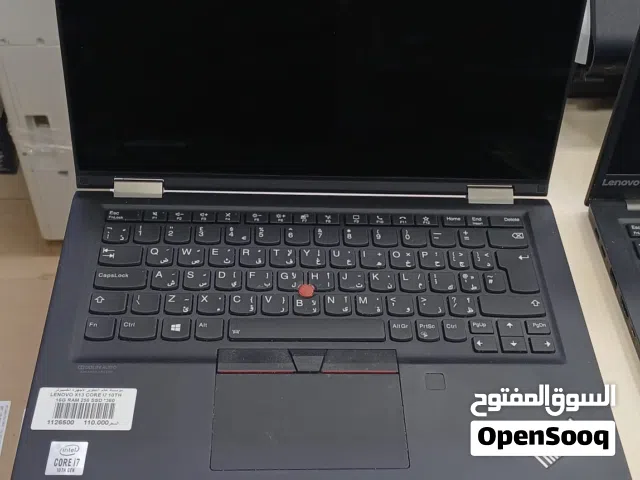 LENOVO x13 core i7 10th  شاشه 14تاتش 360درجة مع القلم الاصلي