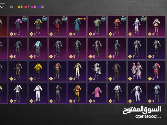 Pubg Accounts and Characters for Sale in Irbid