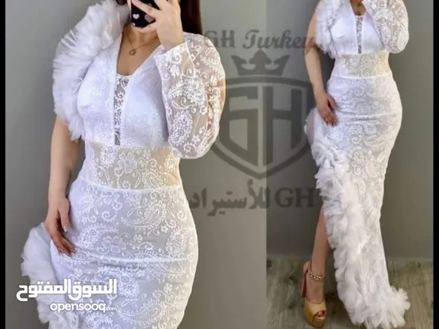 فستان سهرة مستخدم مرة واحدة فقطططط سعر15 الف