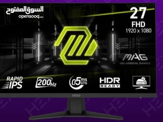 27" MSI monitors for sale  in Qadisiyah