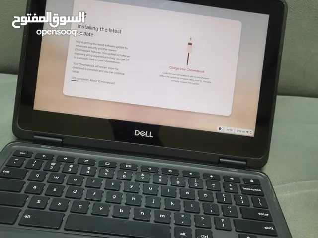 Laptop chrom book dell لابتوب قمه النظافه