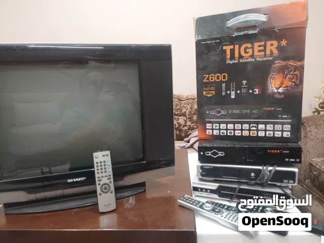 تلفزيون شارب سليم مع رسيفر تايجر مستعمل