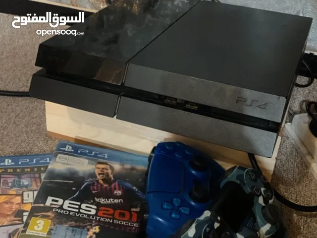 سلام عليكم بلي ستيشن فور فات مستعمل جديد نضيف جهاز تفحص وتاخذ شرط فحص +جوستك وغراضه