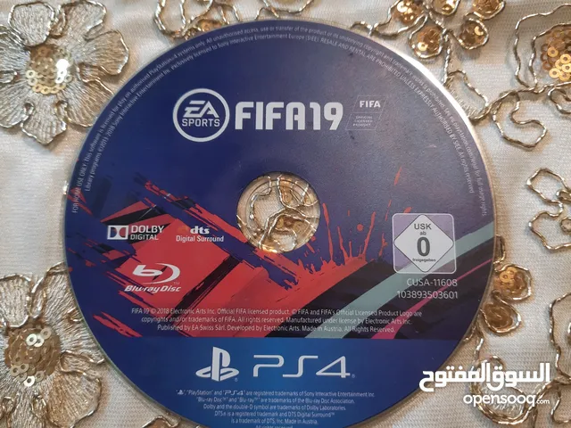 للبيع: FIFA 19 (PS4) -شغالة 100%