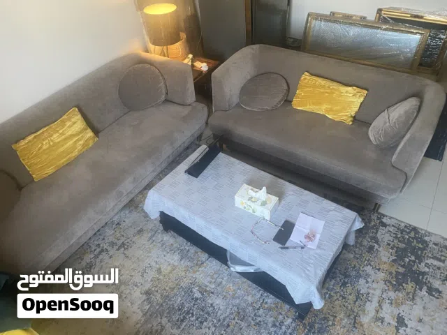 Light brown 3-seater 210 cm and 170 cm 2nd sofa in perfect condition