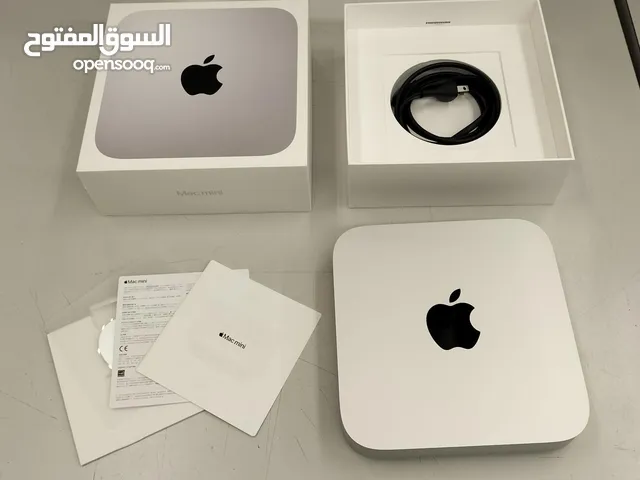ابل ماك ميني شريحة ام 1 رام 8 جيجا 256 جيجابايت فضي وكاله غير مستخدمه