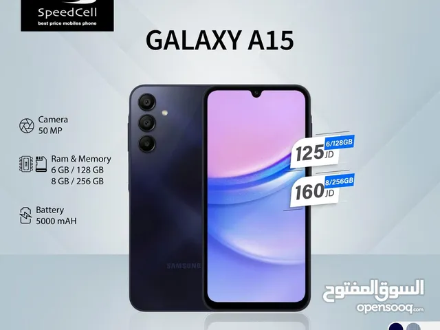 جديد Galaxy A15 16GB-256GB لدى سبيد سيل