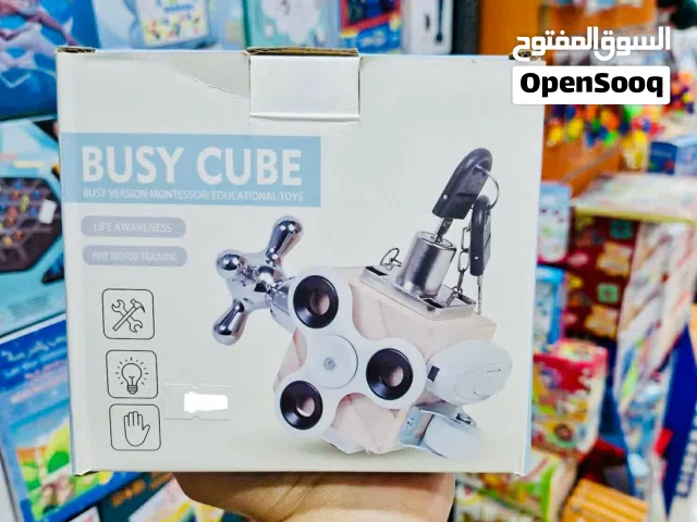 مكعب الاستكشاف الذكي للأطفال يتوفر التوصيل