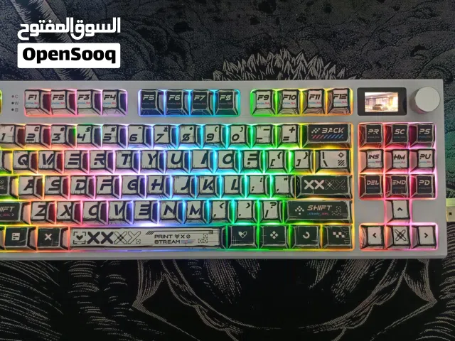 كيبورد Attack Shark K86 معدل للبيع  نظيف + إضافات.