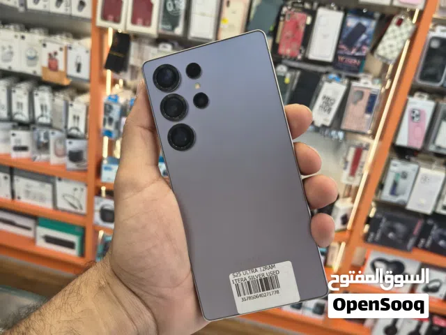 Samsung s25ultra 1tera sliver جهاز وكالة  خالي من خدوش